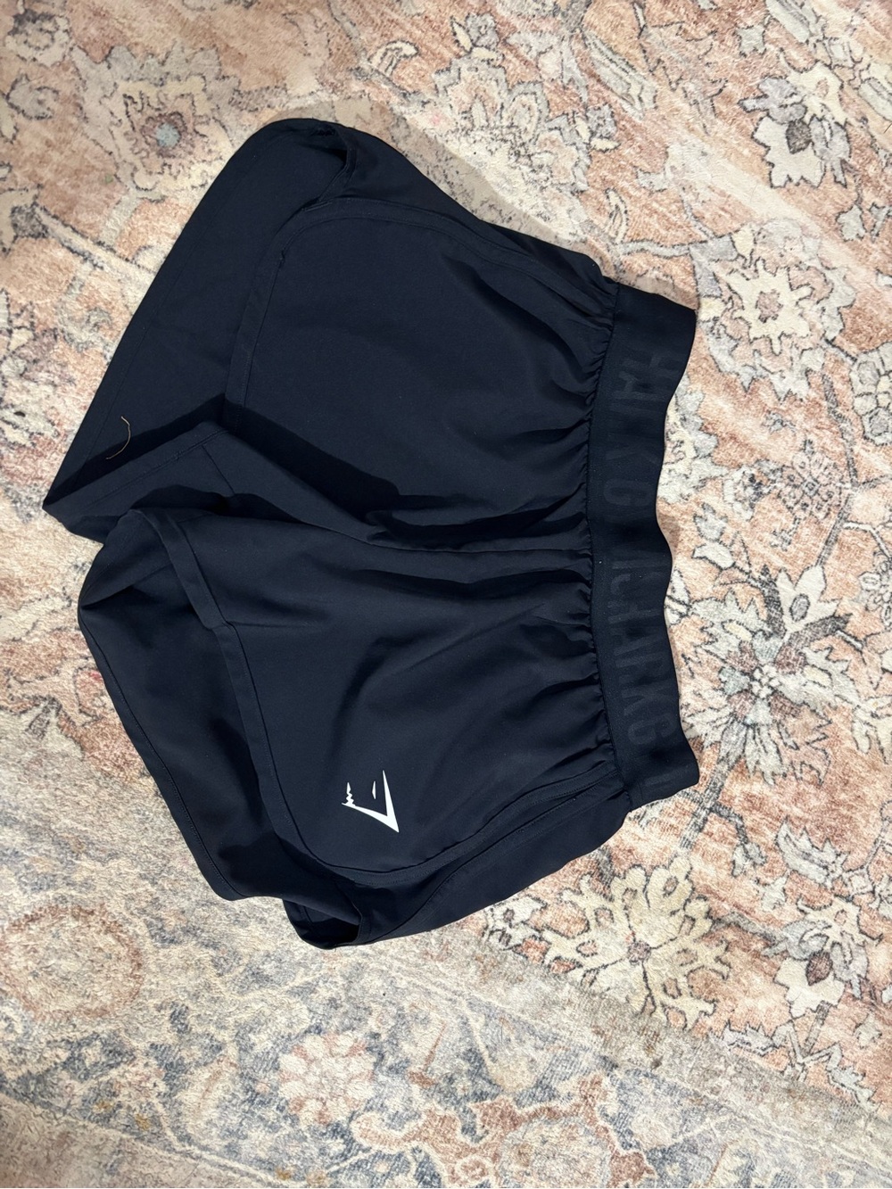 Gymshark Black Women's Athletic Running Shorts